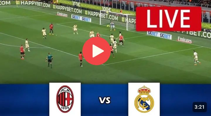 Real Madrid vs. AC Milan